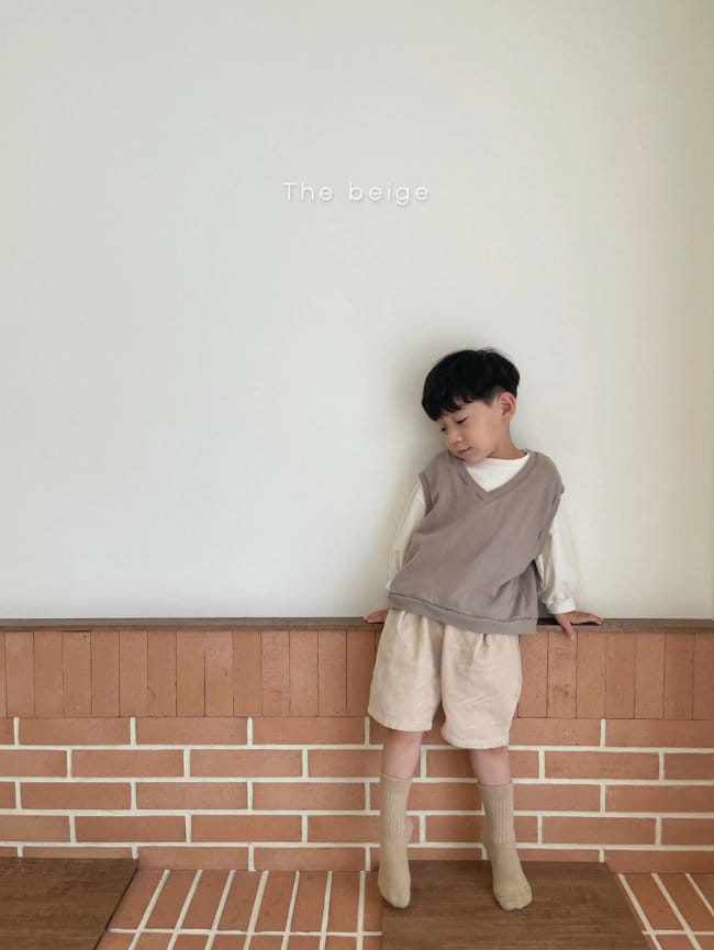 THE BEIGE - Korean Children Fashion - #Kfashion4kids - Corduroy Half Pants - 7