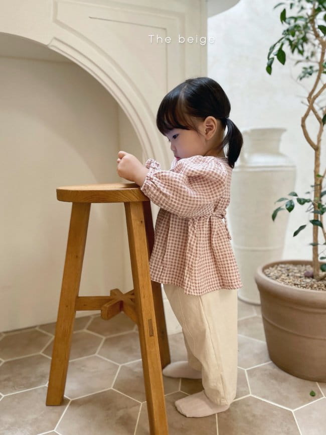 THE BEIGE - Korean Children Fashion - #Kfashion4kids - Slit Pants - 6