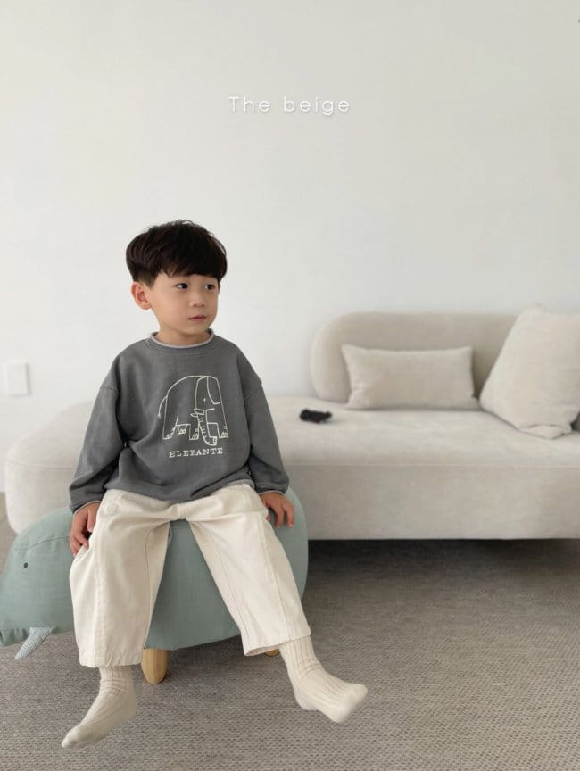 THE BEIGE - Korean Children Fashion - #Kfashion4kids - Slit Pants - 9
