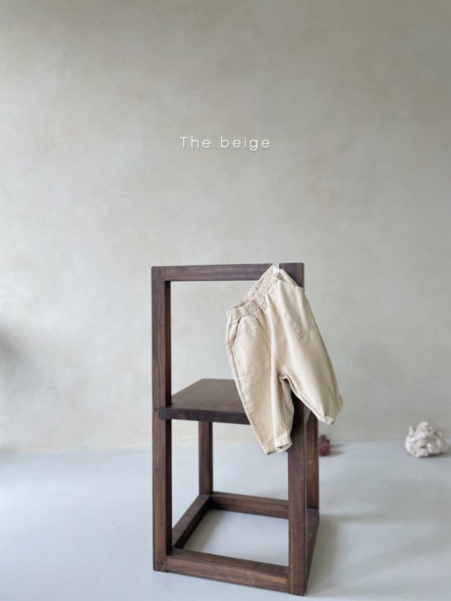 THE BEIGE - Korean Children Fashion - #Kfashion4kids - Pocket Baggy Pants - 4