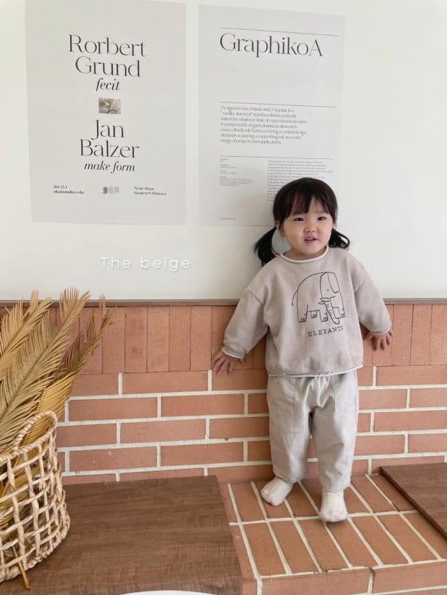 THE BEIGE - Korean Children Fashion - #Kfashion4kids - Pocket Baggy Pants - 7