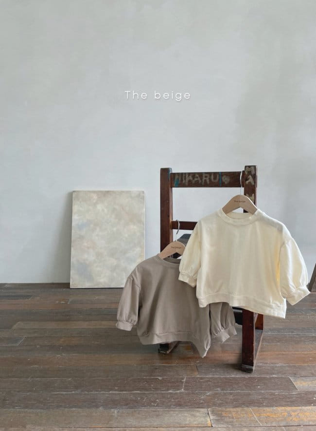 THE BEIGE - Korean Children Fashion - #Kfashion4kids - Single Sweatshirt