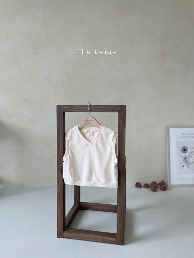 THE BEIGE - Korean Children Fashion - #Kfashion4kids - V-neck Vest - 2