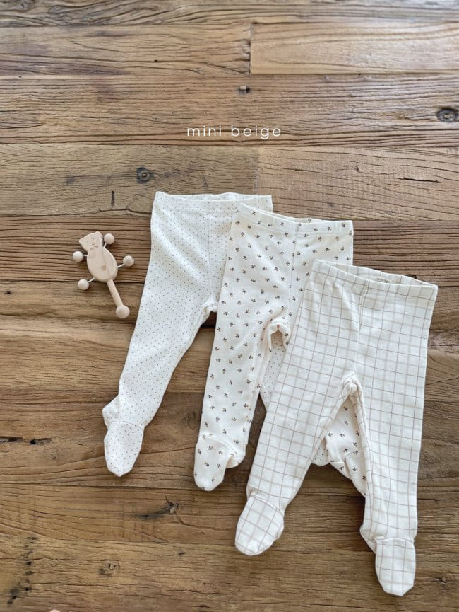 THE BEIGE - Korean Children Fashion - #Kfashion4kids - Print Foot Leggings - 11