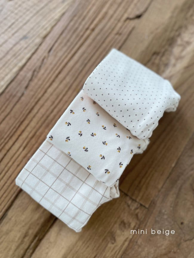 THE BEIGE - Korean Children Fashion - #Kfashion4kids - Print Foot Leggings - 7