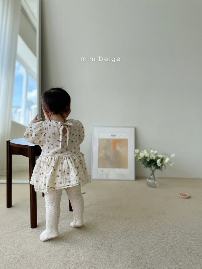 THE BEIGE - Korean Children Fashion - #Kfashion4kids - Print Foot Leggings - 9