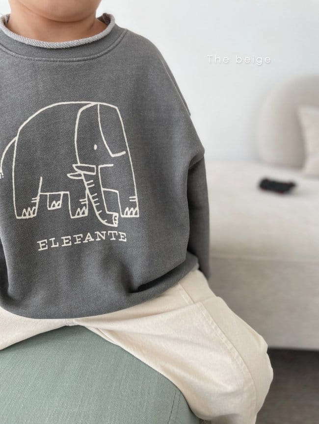 THE BEIGE - Korean Children Fashion - #Kfashion4kids - Pigment Sweatshirt - 12