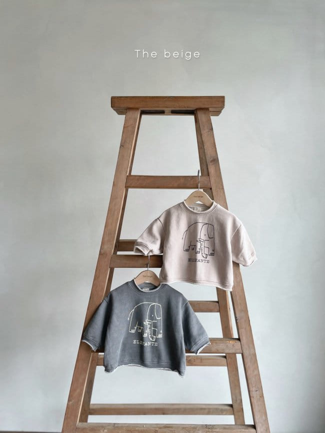 THE BEIGE - Korean Children Fashion - #Kfashion4kids - Pigment Sweatshirt - 2