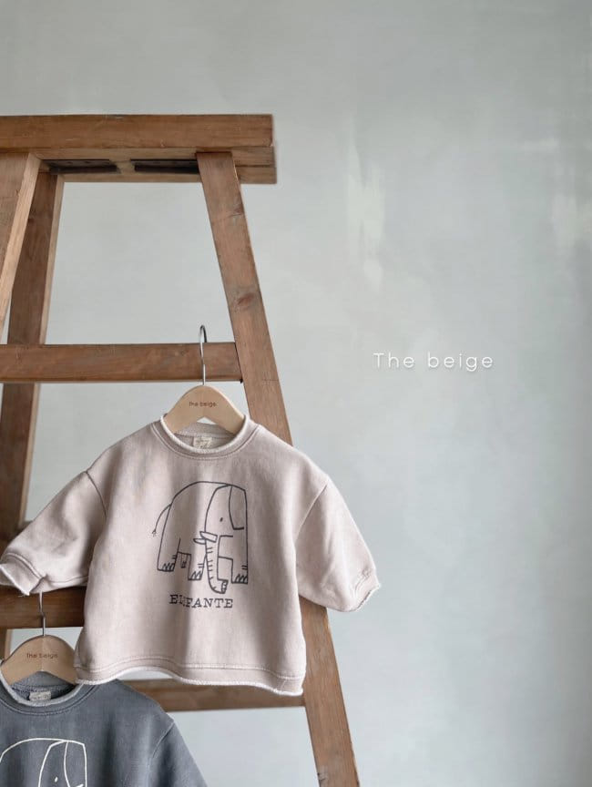 THE BEIGE - Korean Children Fashion - #Kfashion4kids - Pigment Sweatshirt - 3