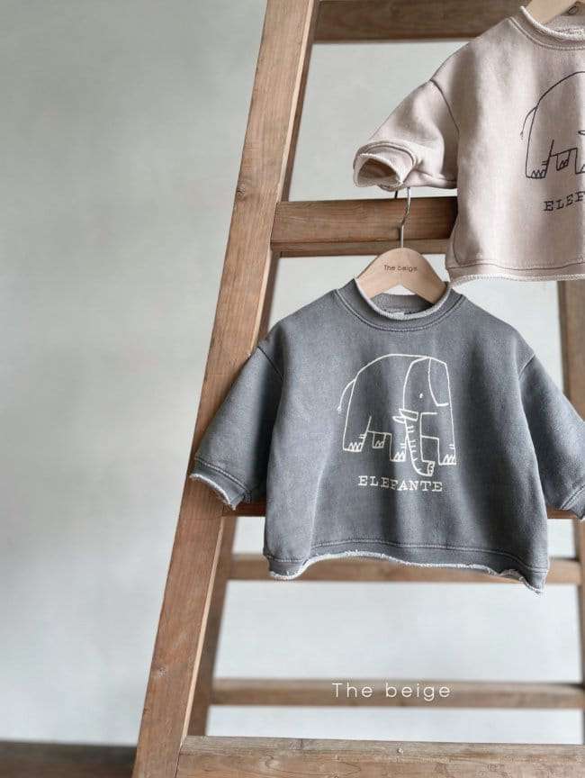 THE BEIGE - Korean Children Fashion - #Kfashion4kids - Pigment Sweatshirt - 4