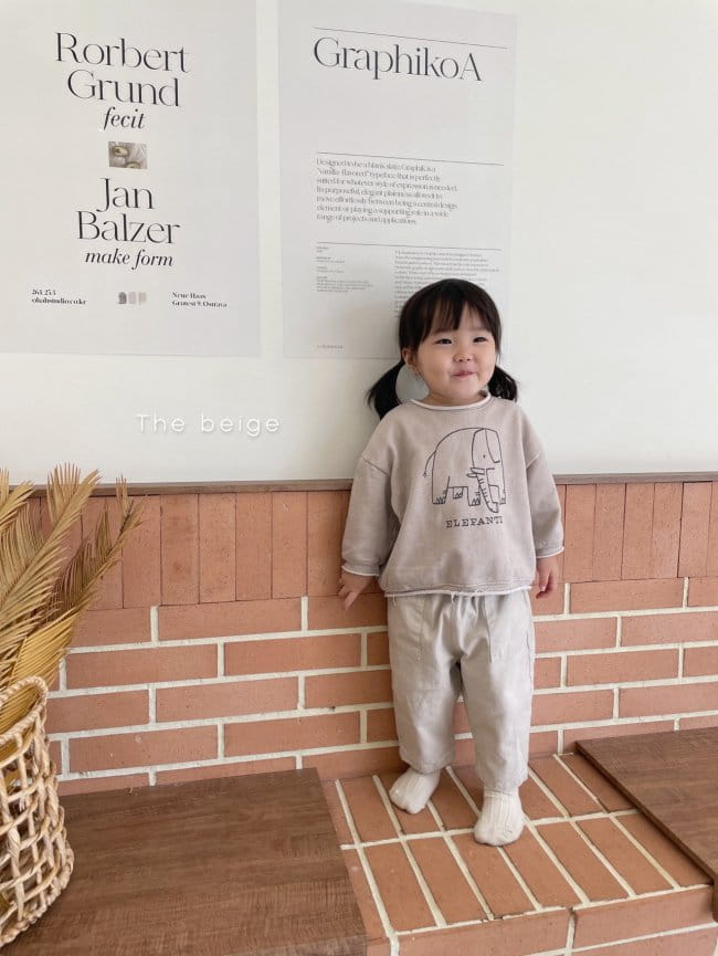 THE BEIGE - Korean Children Fashion - #Kfashion4kids - Pigment Sweatshirt - 5