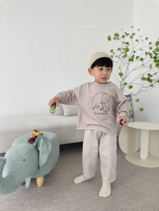 THE BEIGE - Korean Children Fashion - #Kfashion4kids - Pigment Sweatshirt - 8