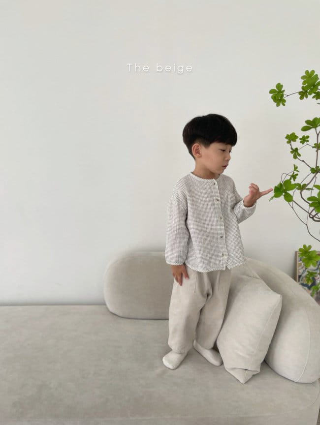 THE BEIGE - Korean Children Fashion - #Kfashion4kids - Check Musline Shirt - 6