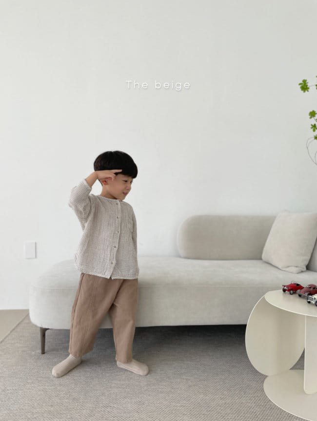 THE BEIGE - Korean Children Fashion - #Kfashion4kids - Check Musline Shirt - 7