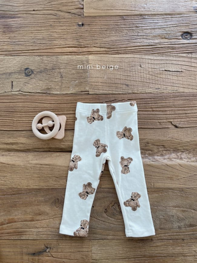 THE BEIGE - Korean Children Fashion - #Kfashion4kids - Basic Leggings - 3