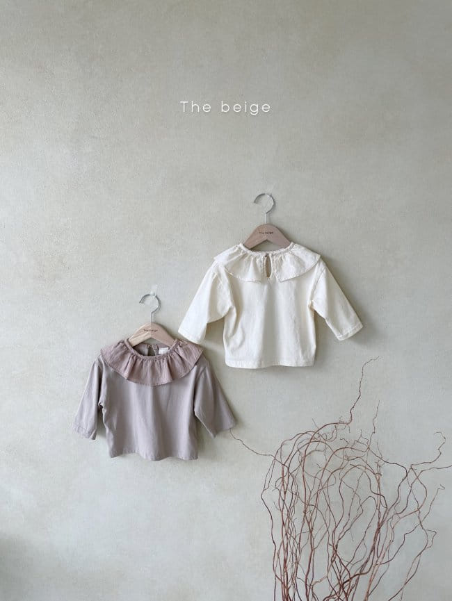 THE BEIGE - Korean Children Fashion - #Kfashion4kids - Frill Tee - 3