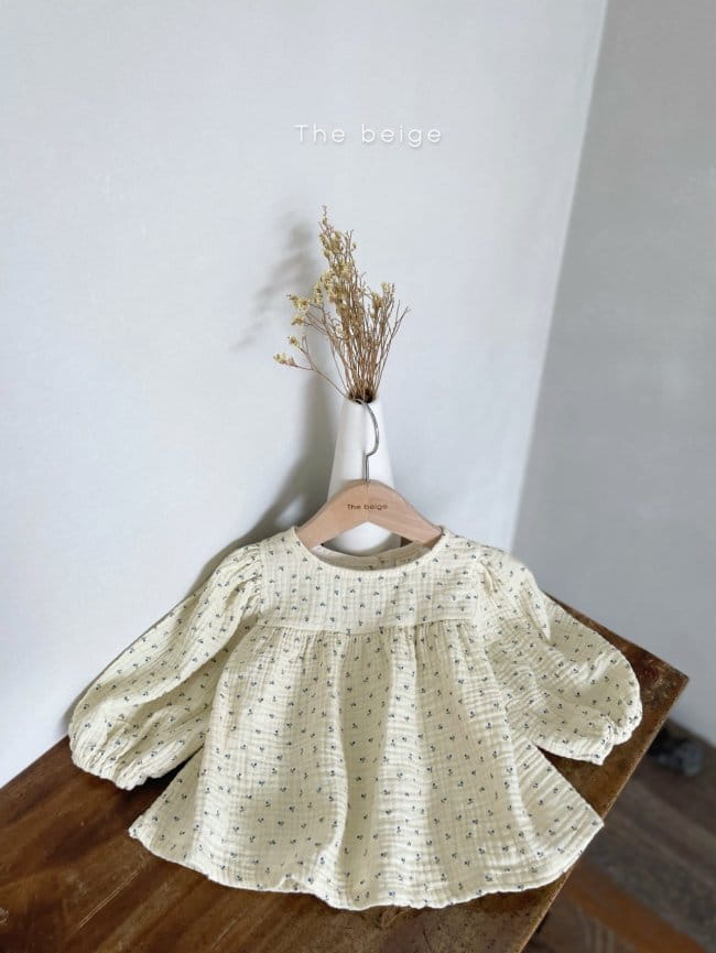 THE BEIGE - Korean Children Fashion - #Kfashion4kids - Puff Ribbon Blouse - 5
