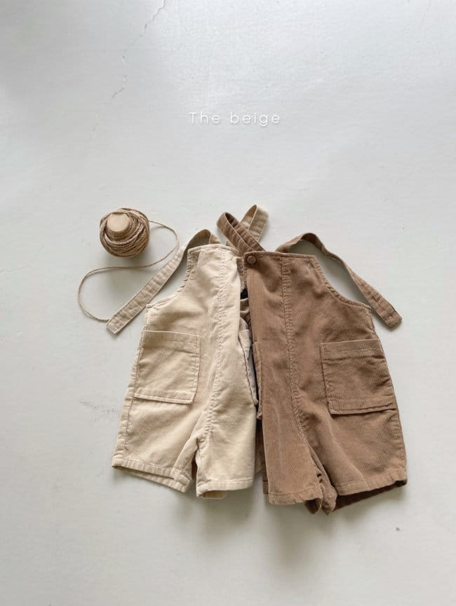 THE BEIGE - Korean Children Fashion - #Kfashion4kids - Suspender Half Pants - 2