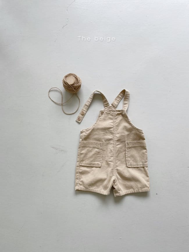 THE BEIGE - Korean Children Fashion - #Kfashion4kids - Suspender Half Pants - 5