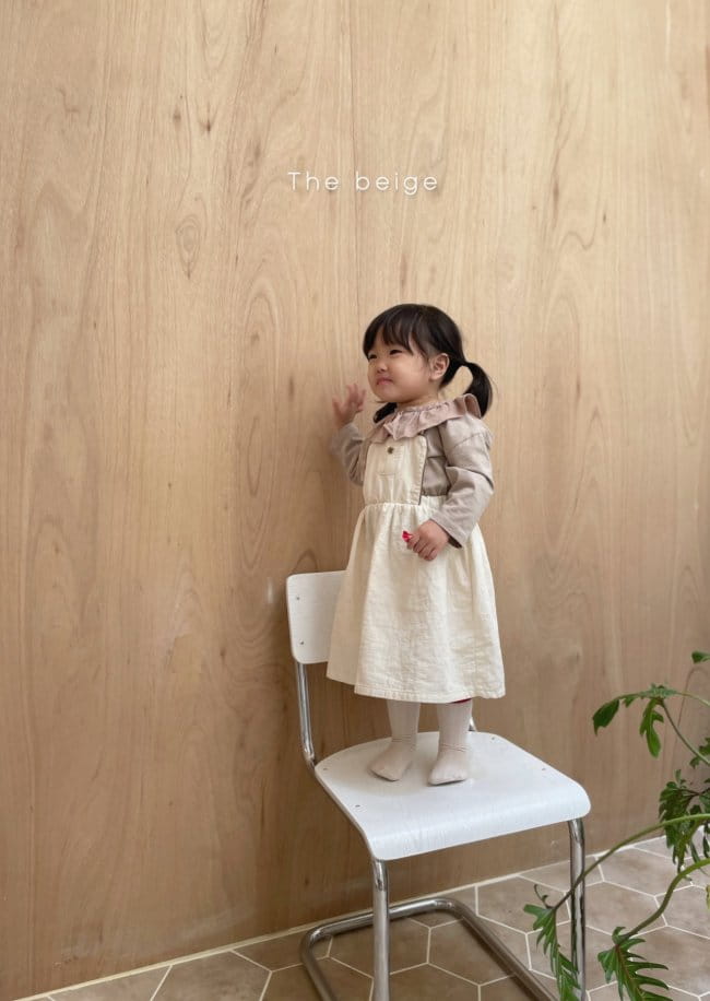 THE BEIGE - Korean Children Fashion - #Kfashion4kids - Suspender Skirt - 10