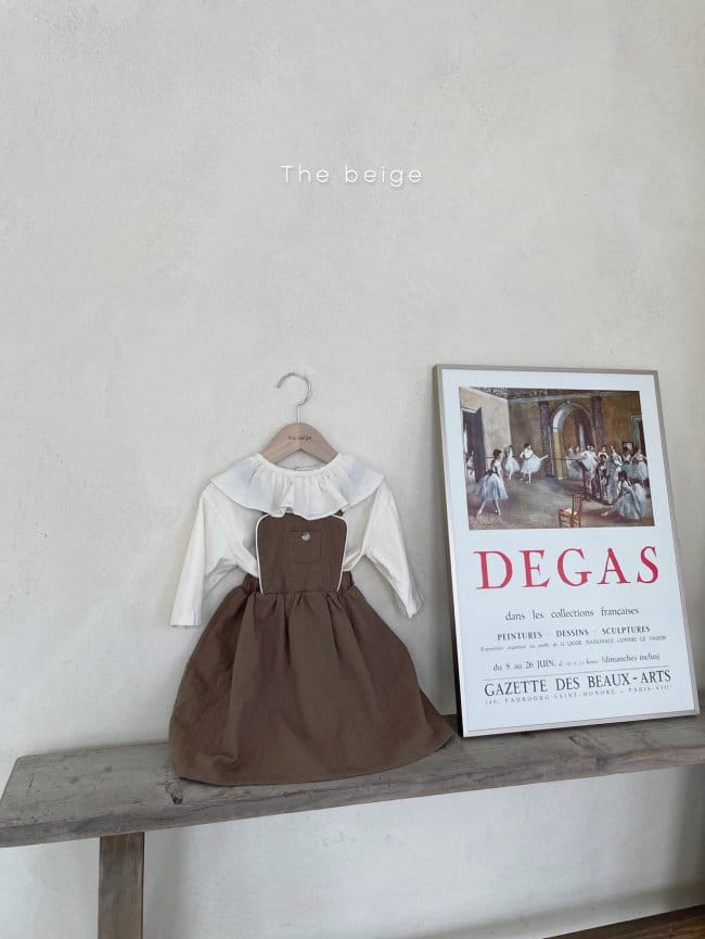 THE BEIGE - Korean Children Fashion - #Kfashion4kids - Suspender Skirt - 2