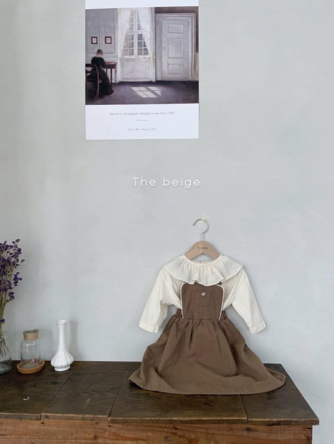 THE BEIGE - Korean Children Fashion - #Kfashion4kids - Suspender Skirt - 3