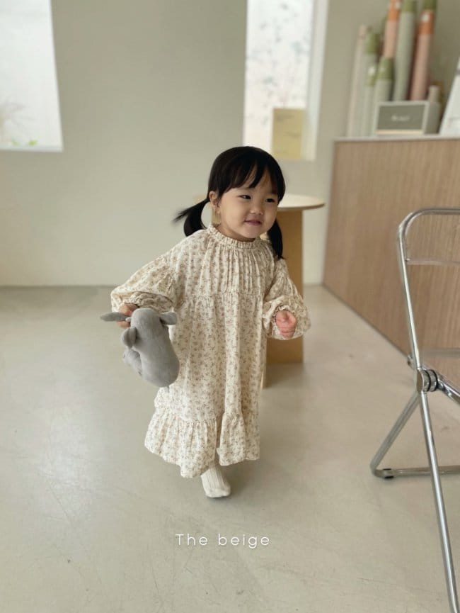THE BEIGE - Korean Children Fashion - #Kfashion4kids - Flower One-piece - 11