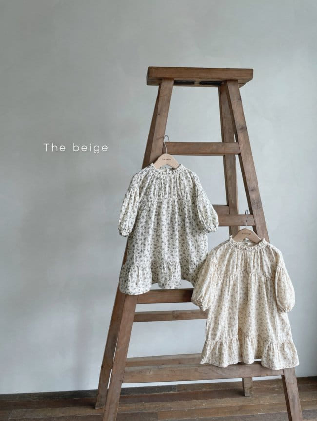 THE BEIGE - Korean Children Fashion - #Kfashion4kids - Flower One-piece - 2
