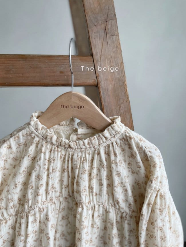 THE BEIGE - Korean Children Fashion - #Kfashion4kids - Flower One-piece - 8
