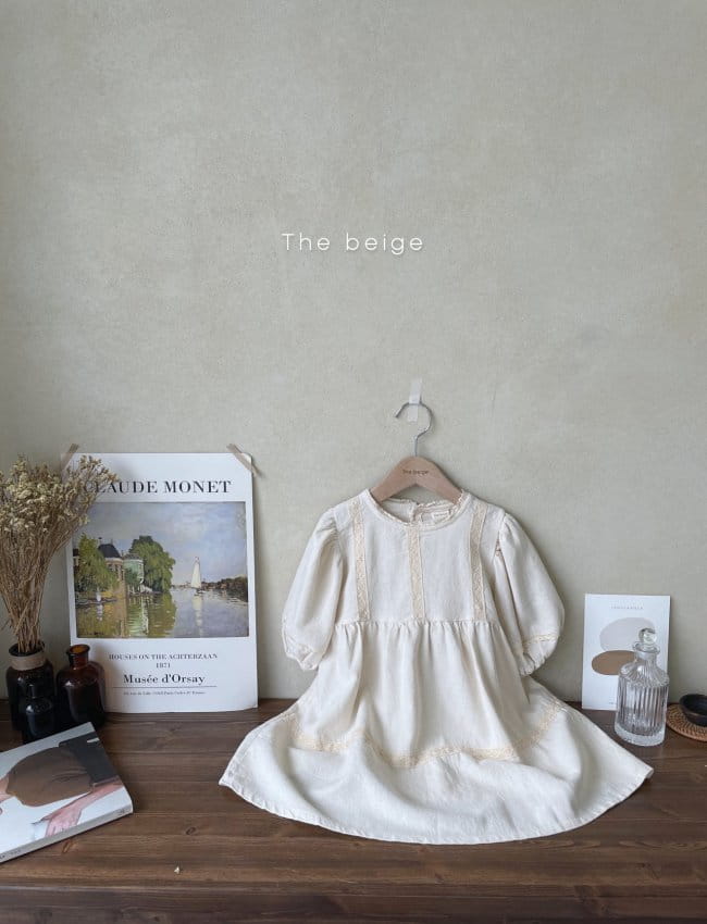 THE BEIGE - Korean Children Fashion - #Kfashion4kids - Lace One-piece - 4