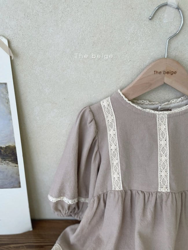 THE BEIGE - Korean Children Fashion - #Kfashion4kids - Lace One-piece - 7