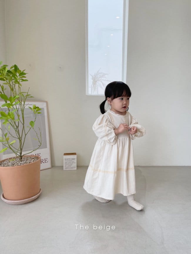 THE BEIGE - Korean Children Fashion - #Kfashion4kids - Lace One-piece - 9