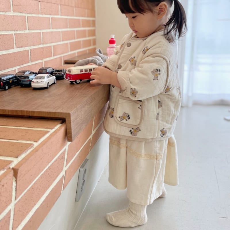 THE BEIGE - Korean Children Fashion - #Kfashion4kids - Haribo Reversible Jacket