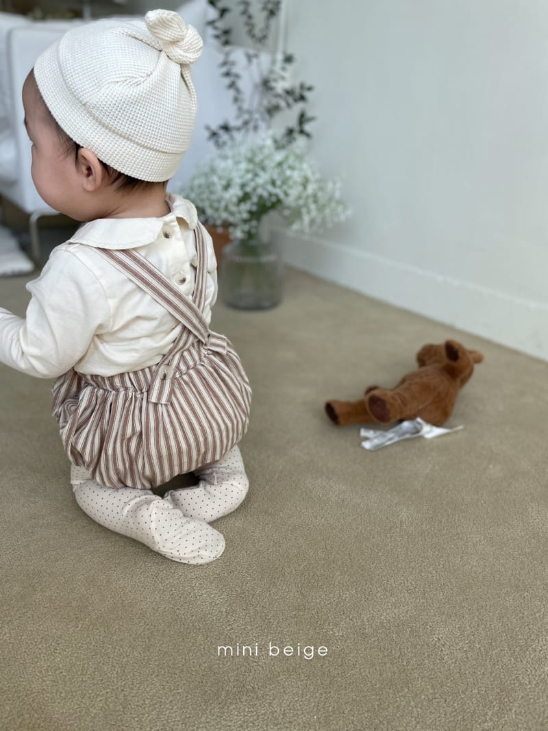 THE BEIGE - Korean Children Fashion - #Kfashion4kids - Cotton Collar Tee - 3