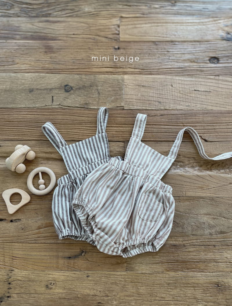 THE BEIGE - Korean Children Fashion - #Kfashion4kids - Suspender Bloomer