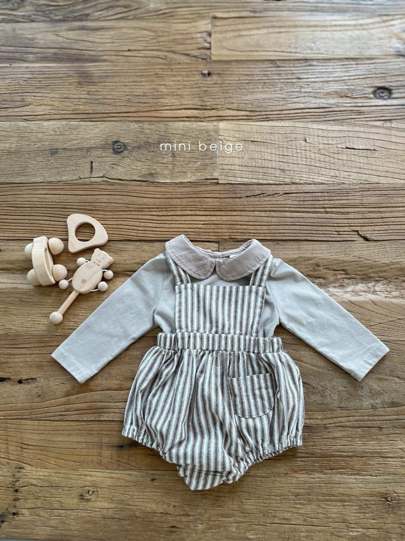 THE BEIGE - Korean Children Fashion - #Kfashion4kids - Suspender Bloomer - 11