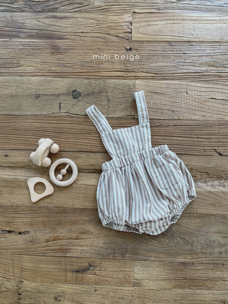THE BEIGE - Korean Children Fashion - #Kfashion4kids - Suspender Bloomer - 3