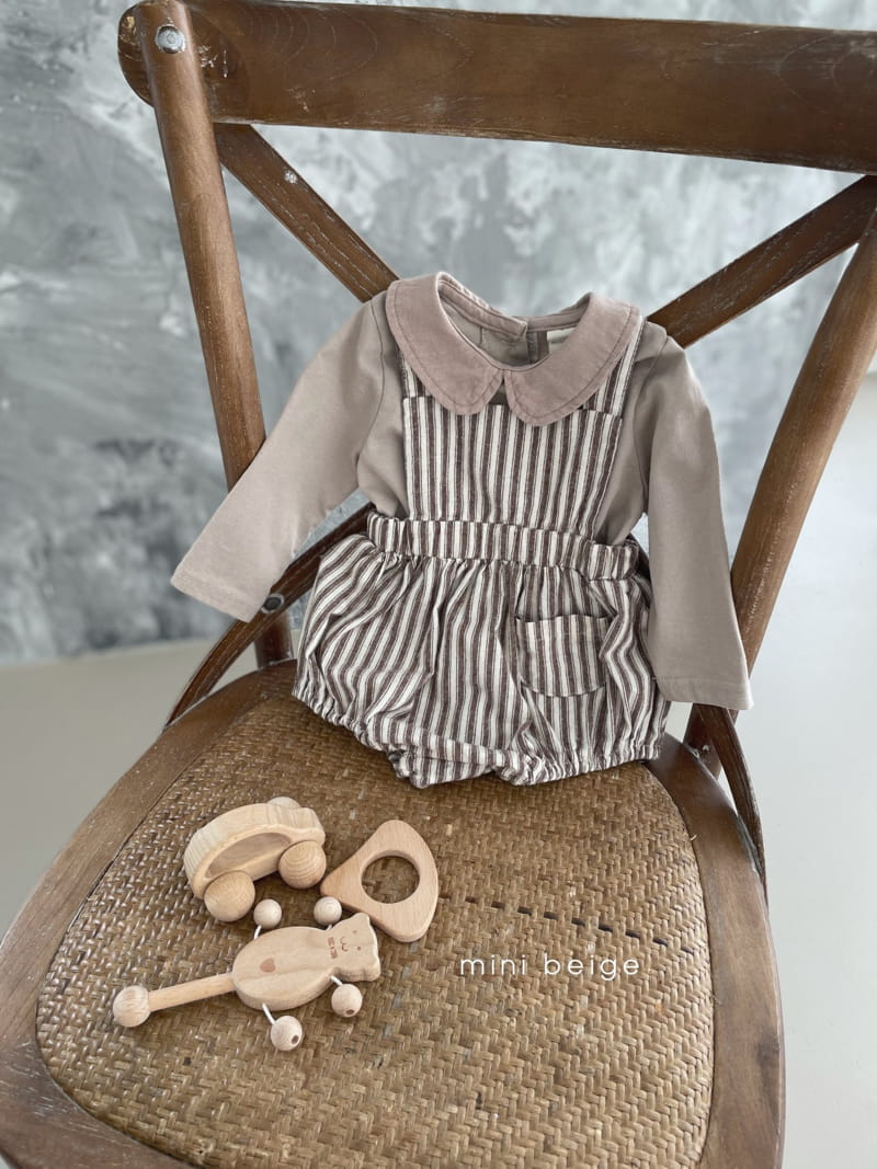 THE BEIGE - Korean Children Fashion - #Kfashion4kids - Suspender Bloomer - 6