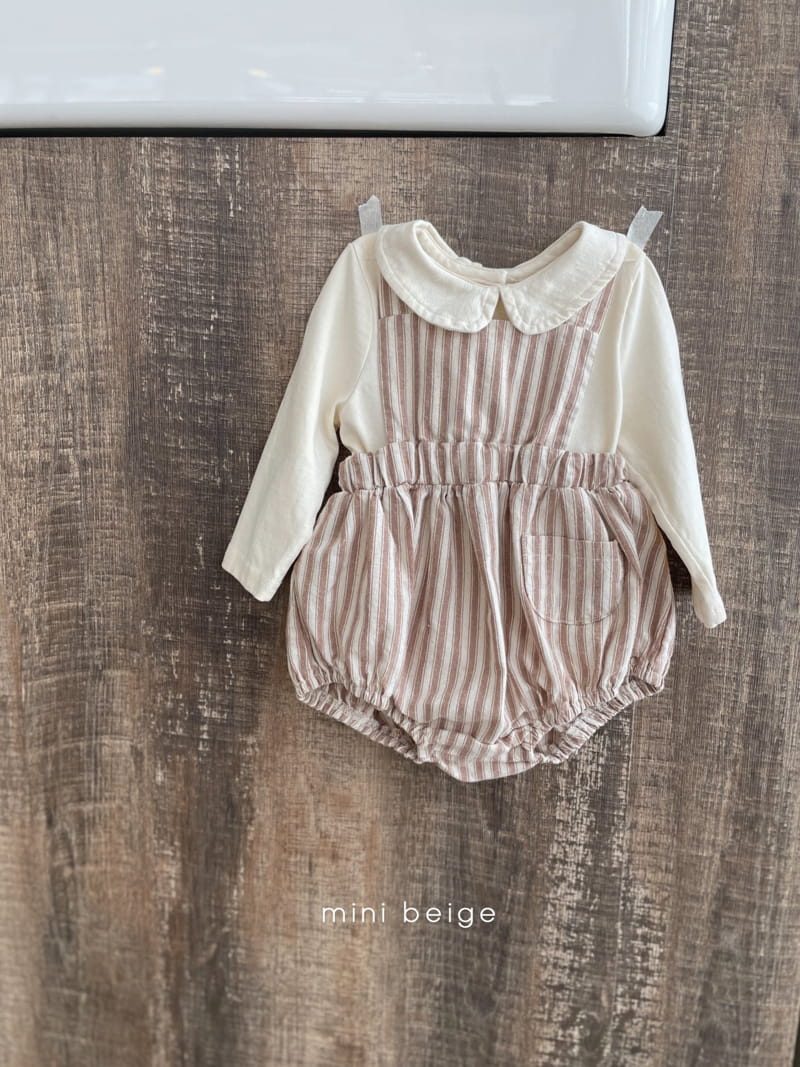 THE BEIGE - Korean Children Fashion - #Kfashion4kids - Suspender Bloomer - 8