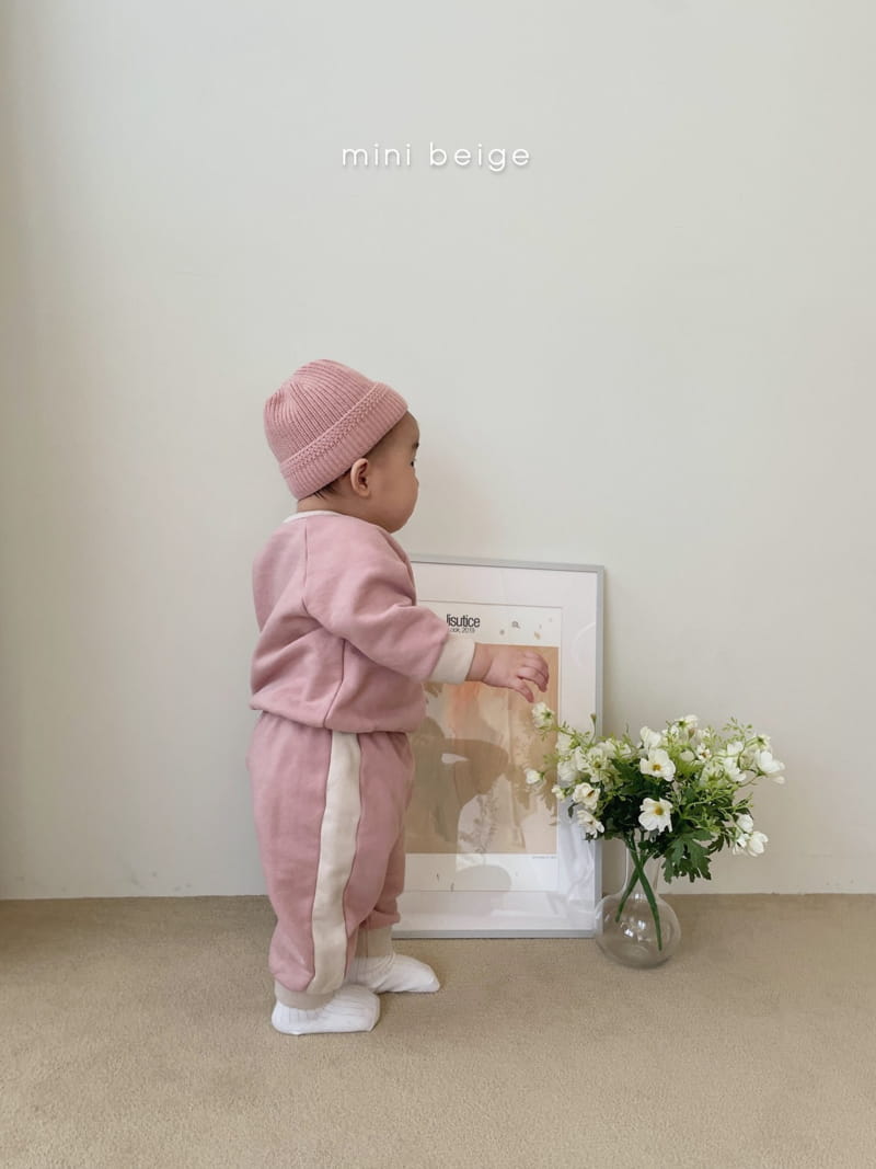 THE BEIGE - Korean Children Fashion - #Kfashion4kids - Terry Top Bottom Set - 6