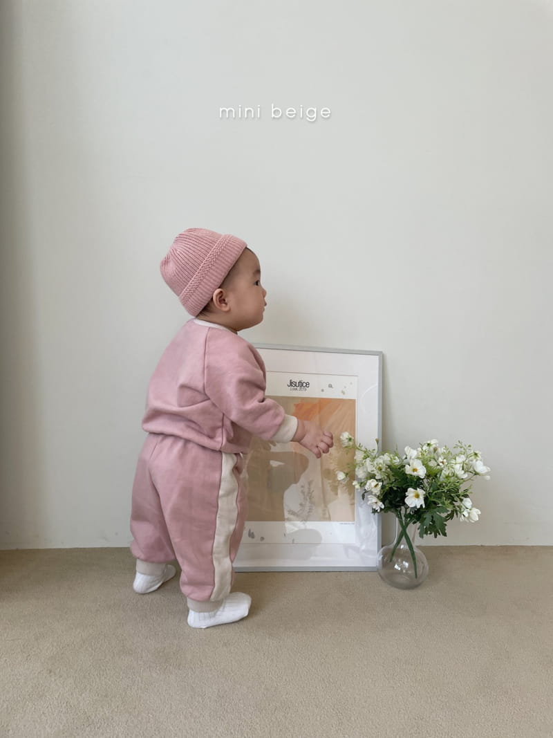THE BEIGE - Korean Children Fashion - #Kfashion4kids - Terry Top Bottom Set - 7