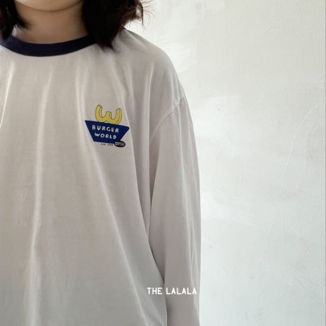 THE LALALA - Korean Children Fashion - #Kfashion4kids - Burger Ringer Tee