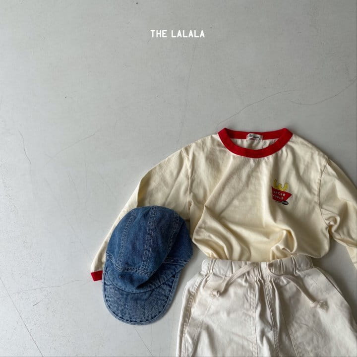 THE LALALA - Korean Children Fashion - #Kfashion4kids - Burger Ringer Tee - 12