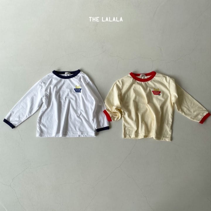 THE LALALA - Korean Children Fashion - #Kfashion4kids - Burger Ringer Tee - 3