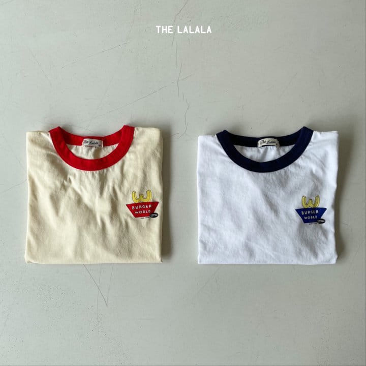 THE LALALA - Korean Children Fashion - #Kfashion4kids - Burger Ringer Tee - 7