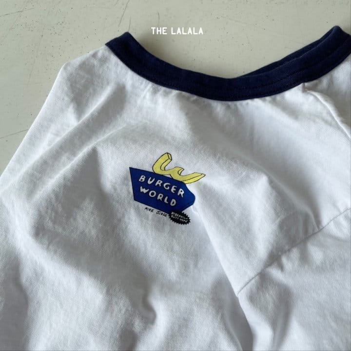 THE LALALA - Korean Children Fashion - #Kfashion4kids - Burger Ringer Tee - 8
