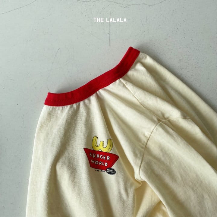THE LALALA - Korean Children Fashion - #Kfashion4kids - Burger Ringer Tee - 9