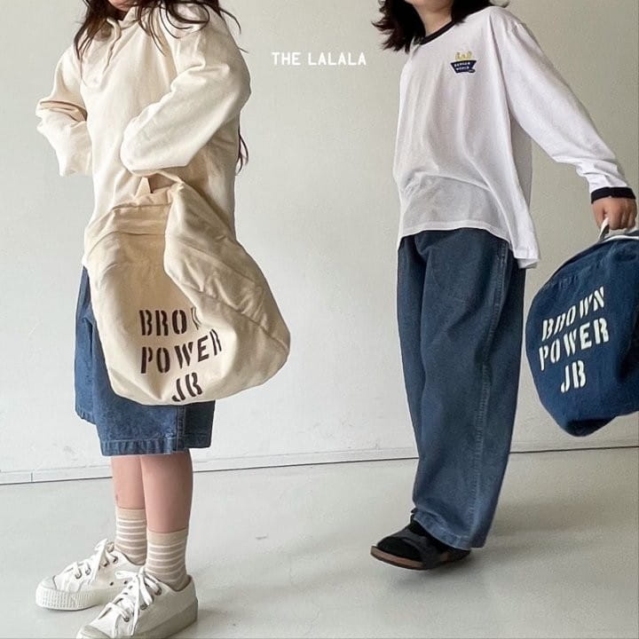 THE LALALA - Korean Children Fashion - #Kfashion4kids - Short & Long Pants Set - 2