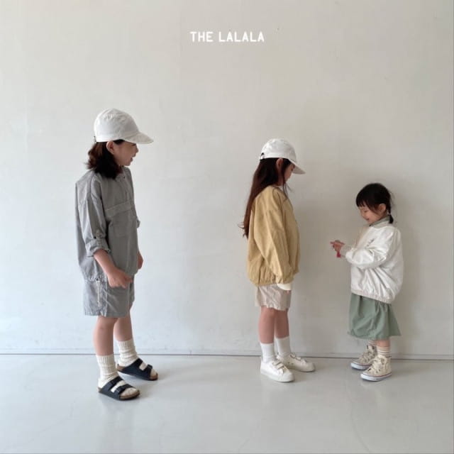 THE LALALA - Korean Children Fashion - #Kfashion4kids - Anorak Shorts Set