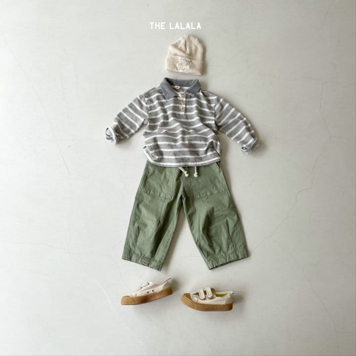 THE LALALA - Korean Children Fashion - #Kfashion4kids - Collar Terry Tee - 11